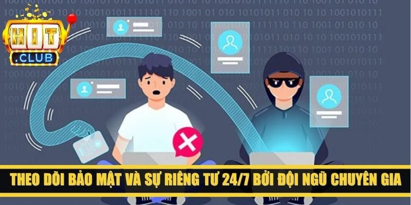 Theo dõi bảo mật và sự riêng tư 24/7 bởi đội ngũ chuyên gia